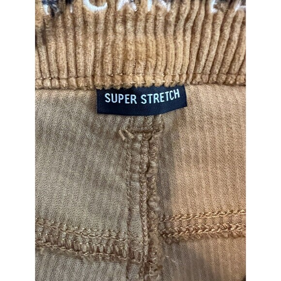 American Eagle Women’s Corduroy Mom Jeans Size 14 L – Stretch Cuffed - Picture 8 of 8